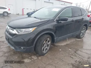 2017 Honda CR-V EX-L with VIN 2HKRW2H81HH633083, listed as a IAAI auction lot 41732777 with 152,495 mi miles. Bid and sale history available at carsss.com. Image 2.