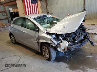 2014 Hyundai Elantra GT with VIN KMHD35LH4EU183311, listed as a Copart auction lot 74260964 with 0 mi miles and Salvage Title. Bid and sale history available at carsss.com. Image 4.