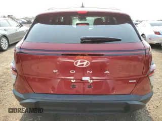 2024 Hyundai Kona SEL with VIN KM8HCCAB3RU163271, listed as a Copart auction lot 62856224 with 43 mi miles and Salvage Title. Bid and sale history available at carsss.com. Image 6.