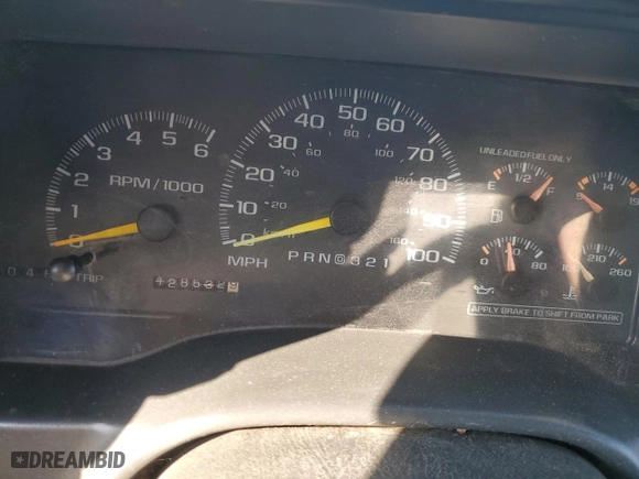 1998 Chevrolet C/K 1500 with VIN 2GCEK19R1W1276546, listed as a Copart auction lot 46875255 with 128,532 mi miles and Salvage Title. Bid and sale history available at carsss.com. Image 9.