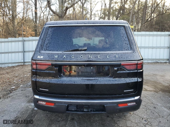 2022 Jeep Wagoneer Series II with VIN 1C4SJVBTXNS201491, listed as a Copart auction lot 42508795 with 53,824 mi miles and Salvage Title. Bid and sale history available at carsss.com. Image 6.