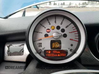 2007 MINI Hardtop S with VIN WMWMF735X7TT80244, listed as a Copart auction lot 46060635 with 116,032 mi miles and Salvage Title. Bid and sale history available at DreamBid. Image 9.