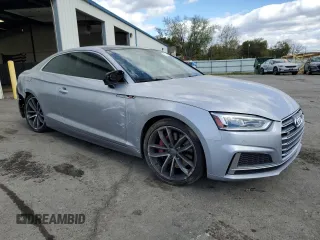 2018 Audi S5 Prestige z VIN WAUR4AF51JA093401, wystawiony jako Copart lot #75174444 z przebiegiem 67 483 mil mil oraz Szkoda całkowita • Salvage title. Historia ofert i sprzedaży dostępna na DreamBid. Obrazek 4.