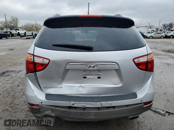 2012 Hyundai Veracruz Limited with VIN KM8NU4CC1CU204368, listed as a Copart auction lot 49450554 with 139,219 mi miles and Salvage Title. Bid and sale history available at DreamBid. Image 6.