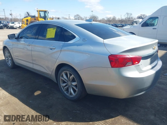 2018 Chevrolet Impala LT with VIN 1G1105SA6JU137163, listed as a IAAI auction lot 41974788 with 108,388 mi miles and . Bid and sale history available at DreamBid. Image 3.