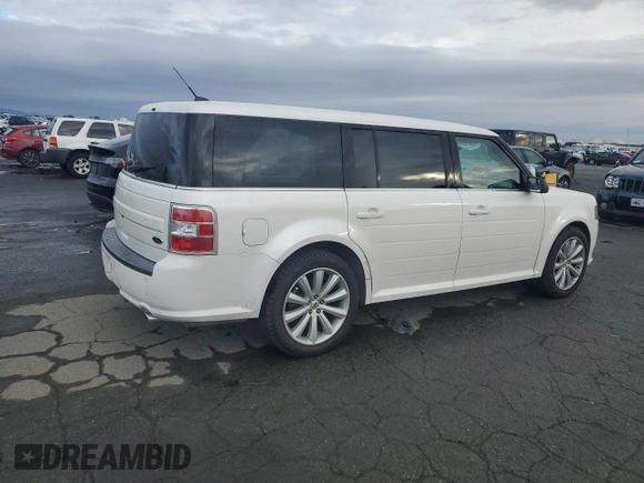 2014 Ford Flex SEL z VIN 2FMGK5C88EBD35693, wystawiony jako Copart lot #81798974 z przebiegiem 165 123 mil mil oraz Szkody całkowita. Historia ofert i sprzedaży dostępna na DreamBid. Obrazek 3.