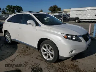 2011 Lexus RX 350 with VIN 2T2BK1BA9BC107888, listed as a Copart auction lot 52428115 with 116,006 mi miles and Salvage title. Bid and sale history available at DreamBid. Image 4.