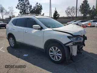 2014 Nissan Rogue SV with VIN 5N1AT2MT0EC848828, listed as a Copart auction lot 55297045 with 114,431 mi miles and Salvage Title. Bid and sale history available at DreamBid. Image 4.
