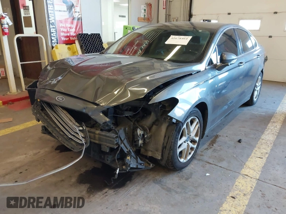 2016 Ford Fusion SE with VIN 3FA6P0HD3GR251205, listed as a IAAI auction lot 41678464 with 211,140 mi miles. Bid and sale history available at carsss.com. Image 6.