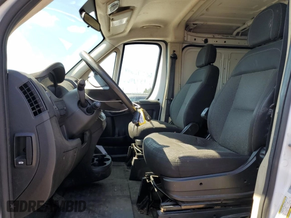 2017 Ram ProMaster Cargo with VIN 3C6TRVNG9HE534856, listed as a Copart auction lot 60272604 with 137,146 mi miles and Clean Title. Bid and sale history available at carsss.com. Image 7.