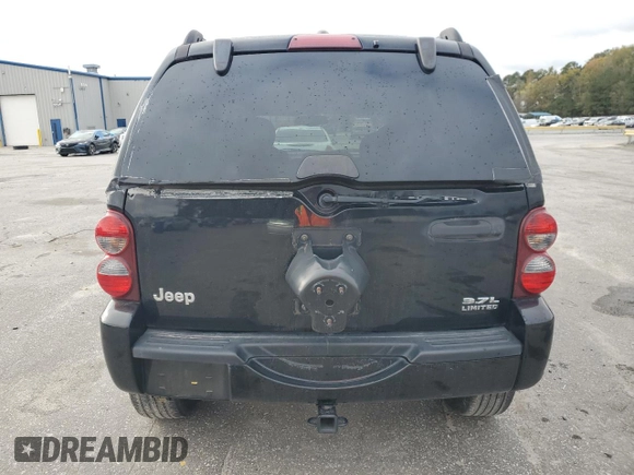 2005 Jeep Liberty Limited with VIN 1J8GK58K85W580221, listed as a Copart auction lot 80895754 with 209,018 mi miles and Salvage Title. Bid and sale history available at carsss.com. Image 6.