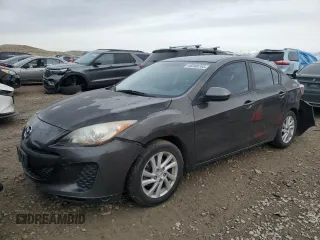2012 Mazda 3 i Touring with VIN JM1BL1VFXC1514472, listed as a Copart auction lot 46080265 with 124,701 mi miles and Salvage Title. Bid and sale history available at DreamBid. Image 1.