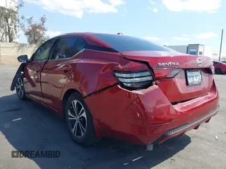 2022 Nissan Sentra SV with VIN 3N1AB8CV4NY294684, listed as a IAAI auction lot 41811877 with 67,585 mi miles and . Bid and sale history available at DreamBid. Image 3.
