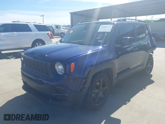 2018 Jeep Renegade Latitude with VIN ZACCJABB6JPH48469, listed as a IAAI auction lot 41814157 with 64,060 mi miles and . Bid and sale history available at DreamBid. Image 17.
