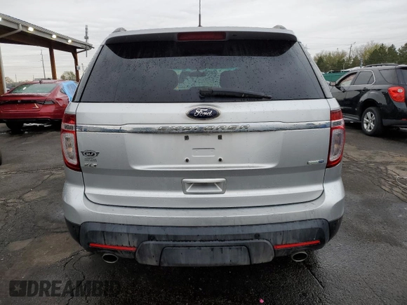 2015 Ford Explorer XLT with VIN 1FM5K8D83FGC59625, listed as a Copart auction lot 48740495 with 58,549 mi miles and Salvage Title. Bid and sale history available at carsss.com. Image 6.