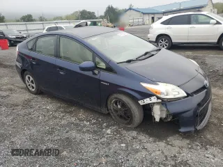 2013 Toyota Prius One with VIN JTDKN3DU5D1731869, listed as a Copart auction lot 74419684 with 186,377 mi miles and Salvage Title. Bid and sale history available at carsss.com. Image 4.