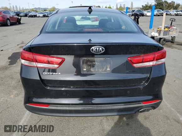 2018 Kia Optima S with VIN 5XXGT4L39JG266264, listed as a Copart auction lot 51666855 with 60,121 mi miles and Salvage Title. Bid and sale history available at carsss.com. Image 6.