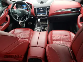 2019 Maserati Levante GranSport with VIN ZN661XUS8KX313673, listed as a Copart auction lot 66441554 with 76,388 mi miles and Salvage Title. Bid and sale history available at carsss.com. Image 8.