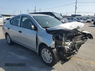 2012 Nissan Versa S with VIN 3N1CN7AP1CL939333, listed as a Copart auction lot 62337705 with 38,037 mi miles and Salvage title. Bid and sale history available at DreamBid. Image 4.
