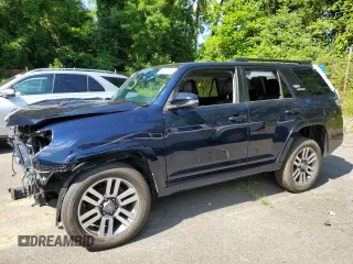 2022 Toyota 4Runner TRD Sport with VIN JTESU5JR7N6025534, listed as a Copart auction lot 62697505 with 49,870 mi miles and Salvage title. Bid and sale history available at DreamBid. Image 1.