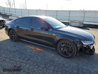 2016 Audi A7 3.0 Prestige with VIN WAU2GAFC2GN167997, listed as a Copart auction lot 41155643 with 52,722 mi miles. Bid and sale history available at carsss.com. Image 4.