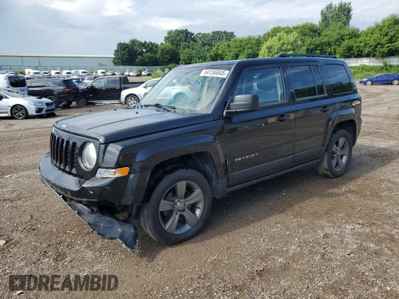 2015 Jeep Patriot High Altitude with VIN 1C4NJRFB2FD154338, listed as a Copart auction lot 64156845 with 111,755 mi miles and Clean title. Bid and sale history available at DreamBid. Image 1.