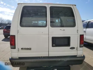 2007 Ford Econoline Cargo Commercial with VIN 1FTNE24W07DA34735, listed as a Copart auction lot 48188525 with 229,874 mi miles and Salvage title. Bid and sale history available at DreamBid. Image 6.