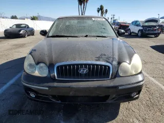2002 Hyundai Sonata GLS with VIN KMHWF35H92A641858, listed as a Copart auction lot 80581244 with 124,020 mi miles and Clean Title. Bid and sale history available at carsss.com. Image 5.