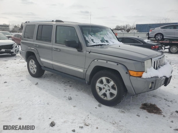 2007 Jeep Commander Limited with VIN 1J8HG58277C697105, listed as a Copart auction lot 46043315 with 173,061 mi miles and Salvage Title. Bid and sale history available at carsss.com. Image 4.
