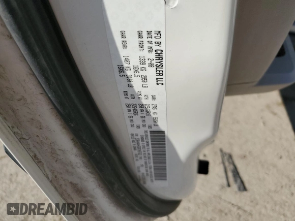2008 Dodge Grand Caravan SE with VIN 2D8HN44H58R705763, listed as a Copart auction lot 48389925 with 227,777 mi miles and Salvage title. Bid and sale history available at DreamBid. Image 14.