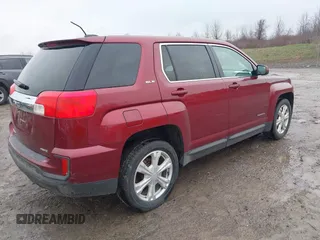 2017 GMC Terrain SLE with VIN 2GKFLSEK0H6190882, listed as a IAAI auction lot 42001517 with 141,592 mi miles. Bid and sale history available at carsss.com. Image 4.
