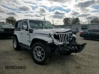 2021 Jeep Wrangler Sport S with VIN 1C4GJXAN4MW586431, listed as a Copart auction lot 79587694 with 30,013 mi miles and Salvage Title. Bid and sale history available at DreamBid. Image 11.