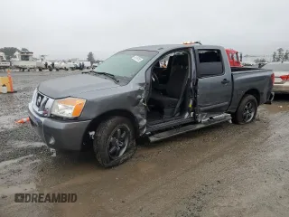 2014 Nissan Titan SV с VIN 1N6BA0ED9EN502501, выставлен на аукционе Copart как лот 45109105 с пробегом Не указан миль и Списание • Salvage title. История ставок и продаж доступна на DreamBid. Изображение 1.