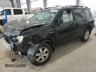 2003 Toyota Highlander z VIN JTEHF21A730149672, wystawiony jako Copart lot #54412125 z przebiegiem Nie podano mil oraz Szkody całkowita. Historia ofert i sprzedaży dostępna na DreamBid. Obrazek 1.