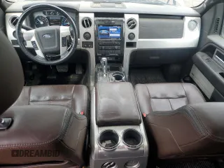 2012 Ford F-150 XL with VIN 1FTFW1ET1CFB55255, listed as a Copart auction lot 58023485 with 204,562 mi miles and Salvage title. Bid and sale history available at DreamBid. Image 8.