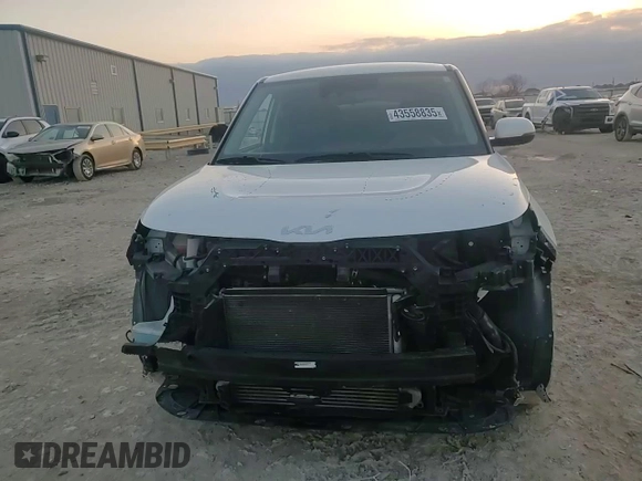 2022 Kia Soul Turbo with VIN KNDJ53AFXN7180712, listed as a Copart auction lot 43558835 with 55,487 mi miles and Salvage Title. Bid and sale history available at carsss.com. Image 11.