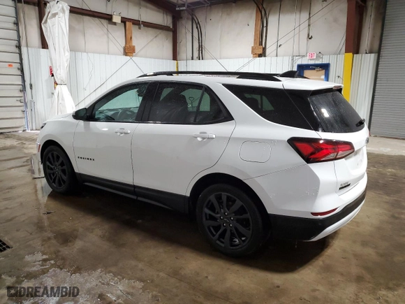 2024 Chevrolet Equinox RS with VIN 3GNAXMEG4RS102041, listed as a Copart auction lot 45669205 with 18,229 mi miles and Salvage Title. Bid and sale history available at carsss.com. Image 2.