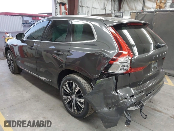 2022 Volvo XC60 Inscription with VIN YV4L12DL3N1002494, listed as a IAAI auction lot 41472028 with 11,061 mi miles and . Bid and sale history available at DreamBid. Image 3.