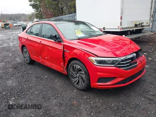 2021 Volkswagen Jetta SEL with VIN 3VWE57BU2MM041875, listed as a IAAI auction lot 41534030 with 20,282 mi miles and . Bid and sale history available at DreamBid. Image 1.