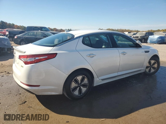 2013 Kia Optima Hybrid LX with VIN KNAGM4AD3D5060467, listed as a Copart auction lot 76614304 with 152,389 mi miles and Salvage Title. Bid and sale history available at carsss.com. Image 3.