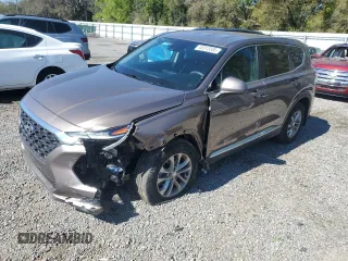2020 Hyundai Santa Fe SE with VIN 5NMS23AD3LH238984, listed as a Copart auction lot 48313335 with 35,626 mi miles and Non Repairable. Bid and sale history available at carsss.com. Image 1.
