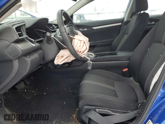 2017 Honda Civic Sedan EX-T with VIN 19XFC1F37HE201311, listed as a Copart auction lot 45459485 with 27,517 mi miles and Salvage Title. Bid and sale history available at carsss.com. Image 7.