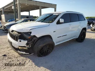 2018 Jeep Grand Cherokee Overland z VIN 1C4RJFCT1JC502125, wystawiony jako Copart lot #61613274 z przebiegiem 59 692 mil mil oraz Nie do naprawy • Non repairable. Historia ofert i sprzedaży dostępna na DreamBid. Obrazek 1.