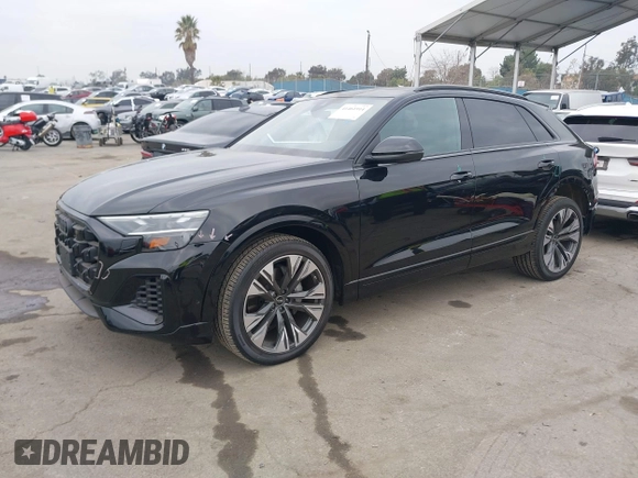 2024 Audi Q8 Premium with VIN WA1AVBF13RD001693, listed as a IAAI auction lot 41461914 with 1,751 mi miles and . Bid and sale history available at DreamBid. Image 18.