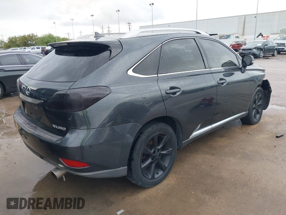 2011 Lexus RX 350 with VIN 2T2BK1BA5BC109816, listed as a IAAI auction lot 41895587 with 123,754 mi miles and . Bid and sale history available at DreamBid. Image 4.