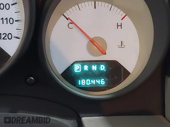 2007 Dodge Caliber with VIN 1B3HB28B27D321850, listed as a IAAI auction lot 41617311 with 180,446 mi miles. Bid and sale history available at carsss.com. Image 15.