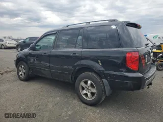 2003 Honda Pilot EX with VIN 2HKYF18783H612415, listed as a Copart auction lot 53049385 with 258,932 mi miles and Salvage Title. Bid and sale history available at carsss.com. Image 2.