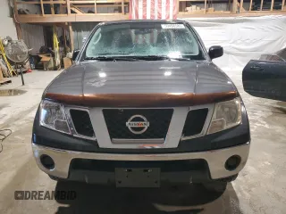 2010 Nissan Frontier SE with VIN 1N6AD0EV2AC430350, listed as a Copart auction lot 59498585 with Not provided miles and Salvage title. Bid and sale history available at DreamBid. Image 5.