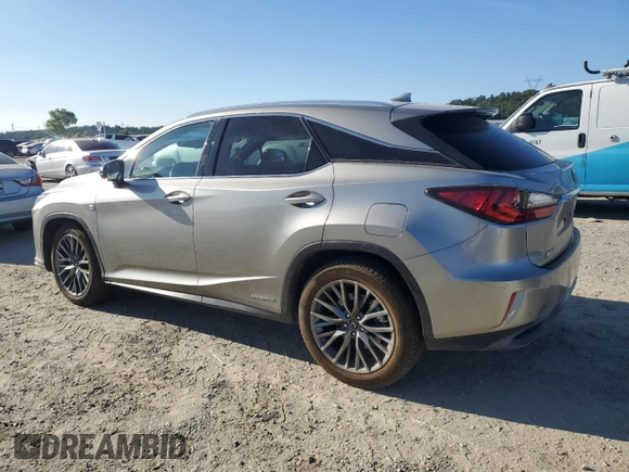 2017 Lexus RX 450h with VIN 2T2BGMCA6HC016068, listed as a Copart auction lot 62505565 with 112,711 mi miles and Salvage title. Bid and sale history available at DreamBid. Image 2.