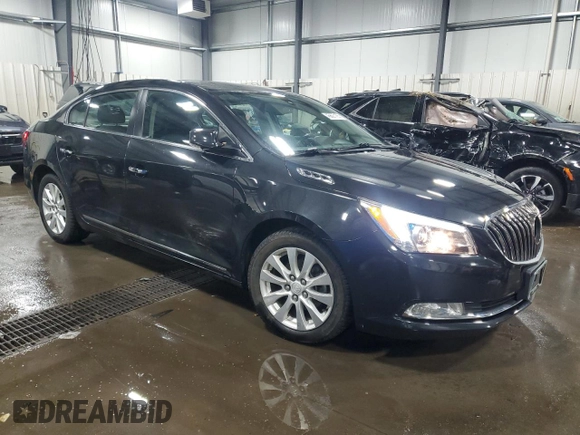 2015 Buick LaCrosse Leather with VIN 1G4GB5GR3FF159719, listed as a Copart auction lot 45697185 with 83,848 mi miles and Salvage Title. Bid and sale history available at DreamBid. Image 4.